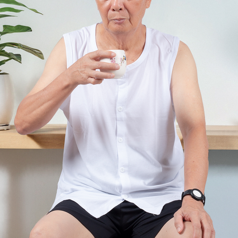 Summer Cotton Cardigan Vest and Shorts Set for Middle-Aged and Elderly Men, Sleeveless Vest for Dad, Summer Outfit, Button-Front Shirt for Old Men Summer Cotton Cardigan Vest and Shorts Set for Middle-Aged and Elderly Men, Sleeveless Vest for Dad, Summer Outfit, Button-Front Shirt for Old Men