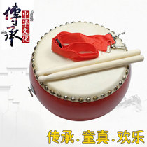 Kraft drum drum children 6 inch lion dance toy drum kindergarten drum beating drum percussion instrument dance lion drum