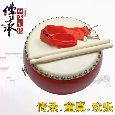 Kraft drum drum children 6 inch lion dance toy drum kindergarten drum beating drum percussion instrument dance lion drum