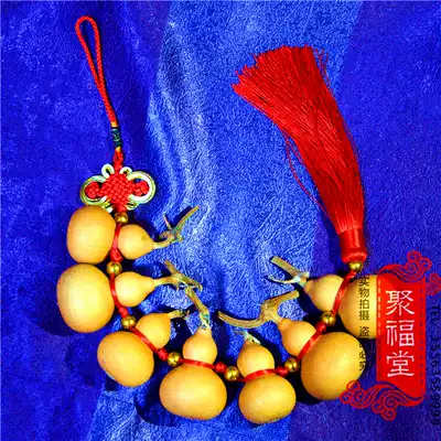 Natural gourd string pendant boutiquette with faucet