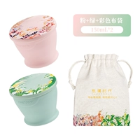 [2 комбинации] падающий вишневый порошок + зеленый цвет Цинву