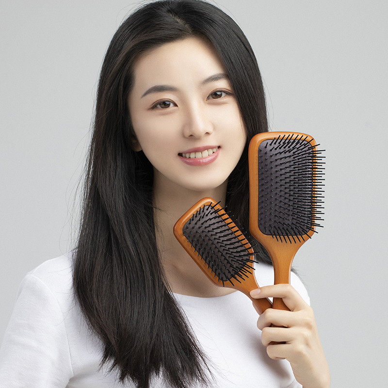 Japan Maple Air Bag Comb Comb Children Air Cushion Massage Comb Home Anti-Roll Hair Dresser Comb Hair Deviner