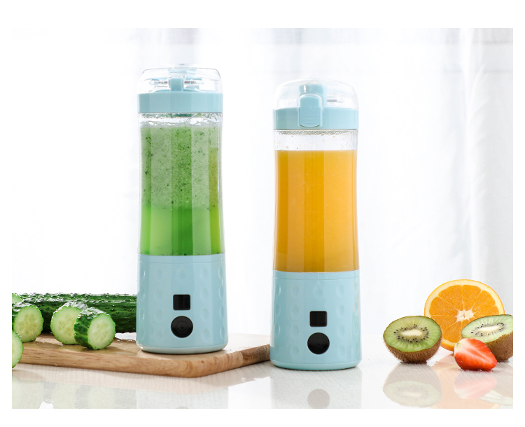 máy xay rau má Máy ép trái cây gia đình Nhật Bản mini sinh viên nhỏ nước ép trái cây điện nước ép máy ép trái cây cốc có thể sạc lại - Máy ép trái cây máy xay sinh tố panasonic