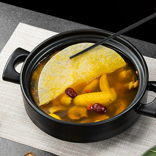 Японское масло -поглощающая бумажная еда специальная кухонная кухня, тушеный суп, суп, суп, жареные, съедобные масляные фильтра