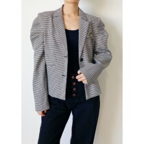 (Rugosa M) Thousand Birds suit female loose thin princess sleeve long sleeve shirt Autumn New