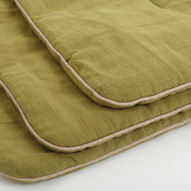 Yiqi Hemp cushion cotton cushion cat pet bed pet bed marching mattress summer breathable