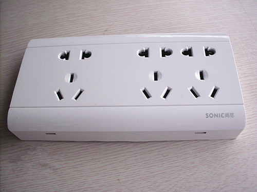 Shannimin installed switch socket panel three four six socket 71015 hole wall power socket
