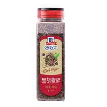 Taste good US black pepper Crushed Grain 453g Bottled Western Meal Seasoning Barbecue Steak Pasta Pizza Barbecue Seasonings