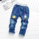 Quần trẻ em nhà máy lây lan trực tiếp trẻ em quần denim bé trai mùa thu quần áo trẻ em bán buôn quần bé gái quần áo bé gái