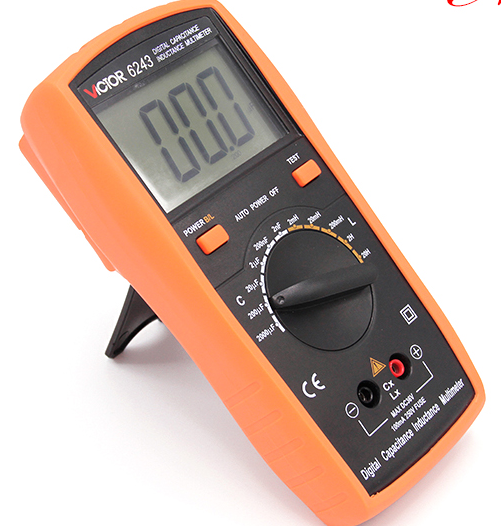 Victory LCR tester VC6243 digital inductance capacitance meter LCR tester inductance meter