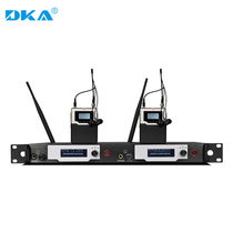 DKA Professional Stage Wireless Listening Ear Back-To-Ear Headphones Return Delivery System Singer Band Performance Return Hearing Machine