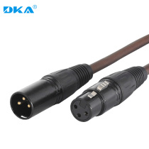 DKA professional Canon line male to female audio line Amplifier mixer connection microphone line balance extension XLR cable