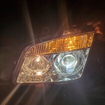 Heila 5 Dual Light Hernia Gas Lens Liberation JH6 Headlight Assembly Super-Bright LED Headlamps FAW Qingdao Liberation jh6