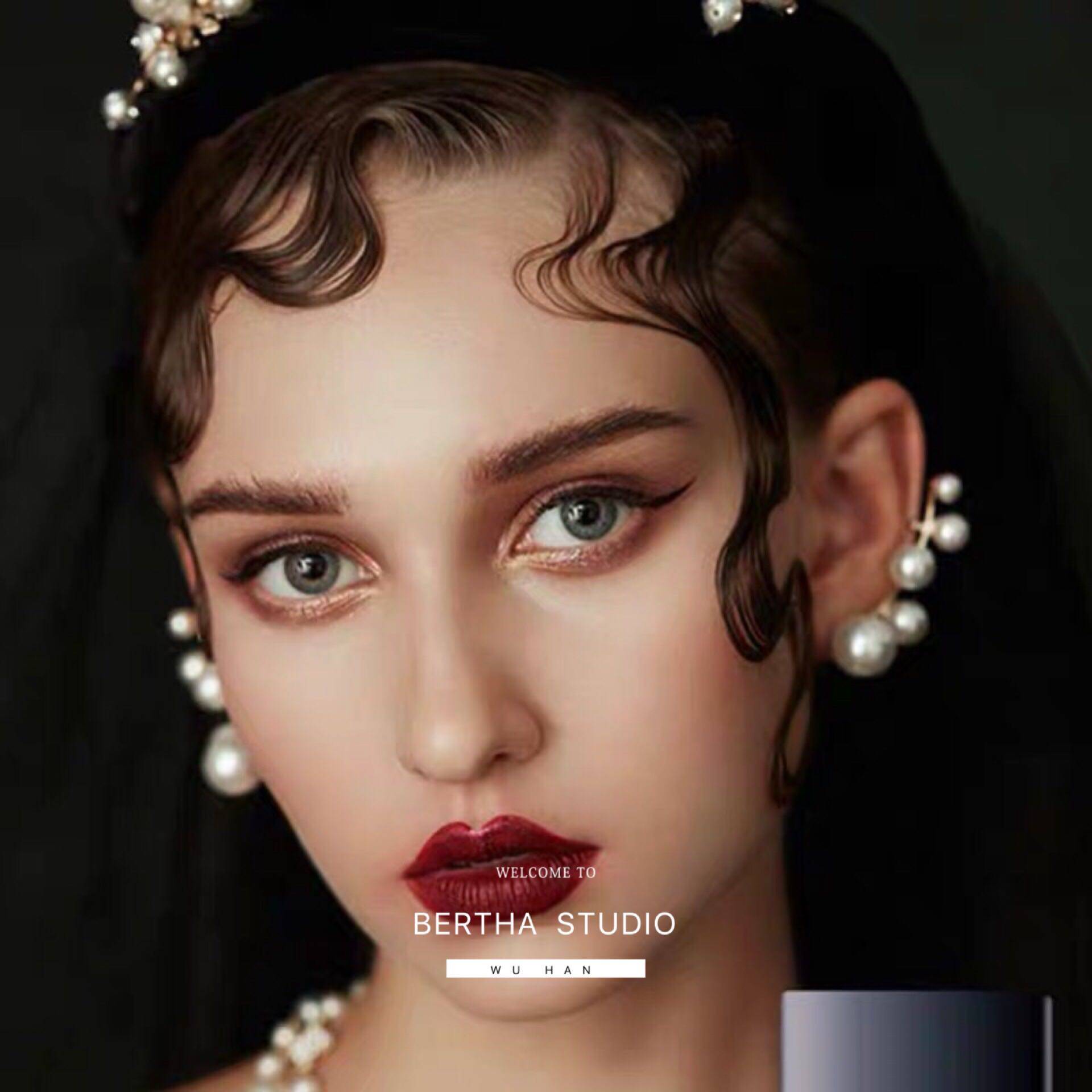 Bertha creative light vintage pearl wedding dress earrings earrings travel photo photography styling accessories