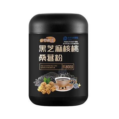 谷物粮园黑芝麻核桃桑葚粉
