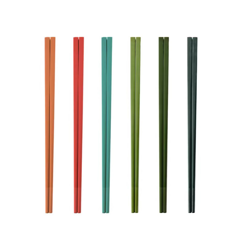 欧梵森&Warmsky筷子家用合金高档颜值耐高温防滑防霉专人专用新款