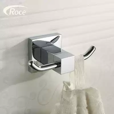 ROSEKET adhesive hook export German clothes hook all copper bathroom clothes hook powder room coat rack