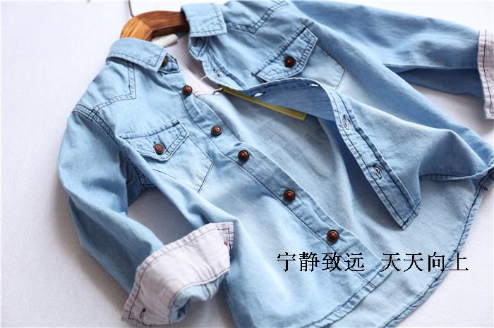 Chemise enfant à manche longue - Ref 2083173 Image 8