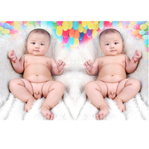 Baby poster photo baby pictorial beautiful cute male and female baby portrait pregnant woman preparation pregnancy fetal education picture wall sticker