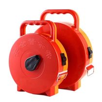 Eye-catching and durable canvas thickened safety warning tape cordon suitcase reflective construction railway isolation warning tape