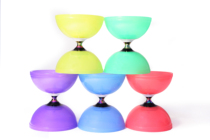 Bo Ling fixed shaft three-five bearing double-head diabolo monopoly ten-color Bell stable Wang Qian Qian Jian Shan campus diabolo