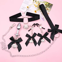 Circle+Clip+Trumpet Anal [Silver]+веревка свинца