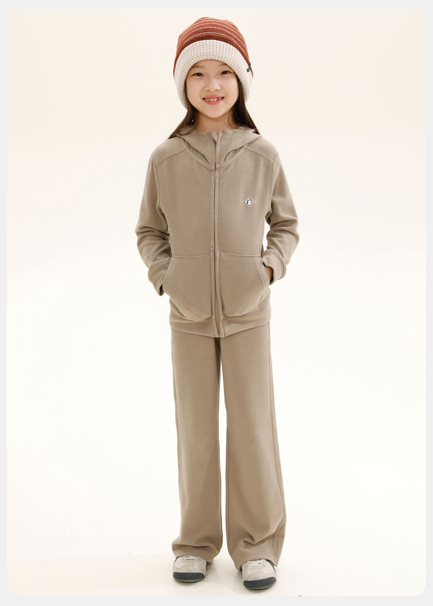 Capsule Naju Children's Clothing [Easy to Fold] Children's Sweatshirt Antibacterial Static-Free Lightweight Warm Fleece Zip-Up Jacket for Boys and Girls — 40