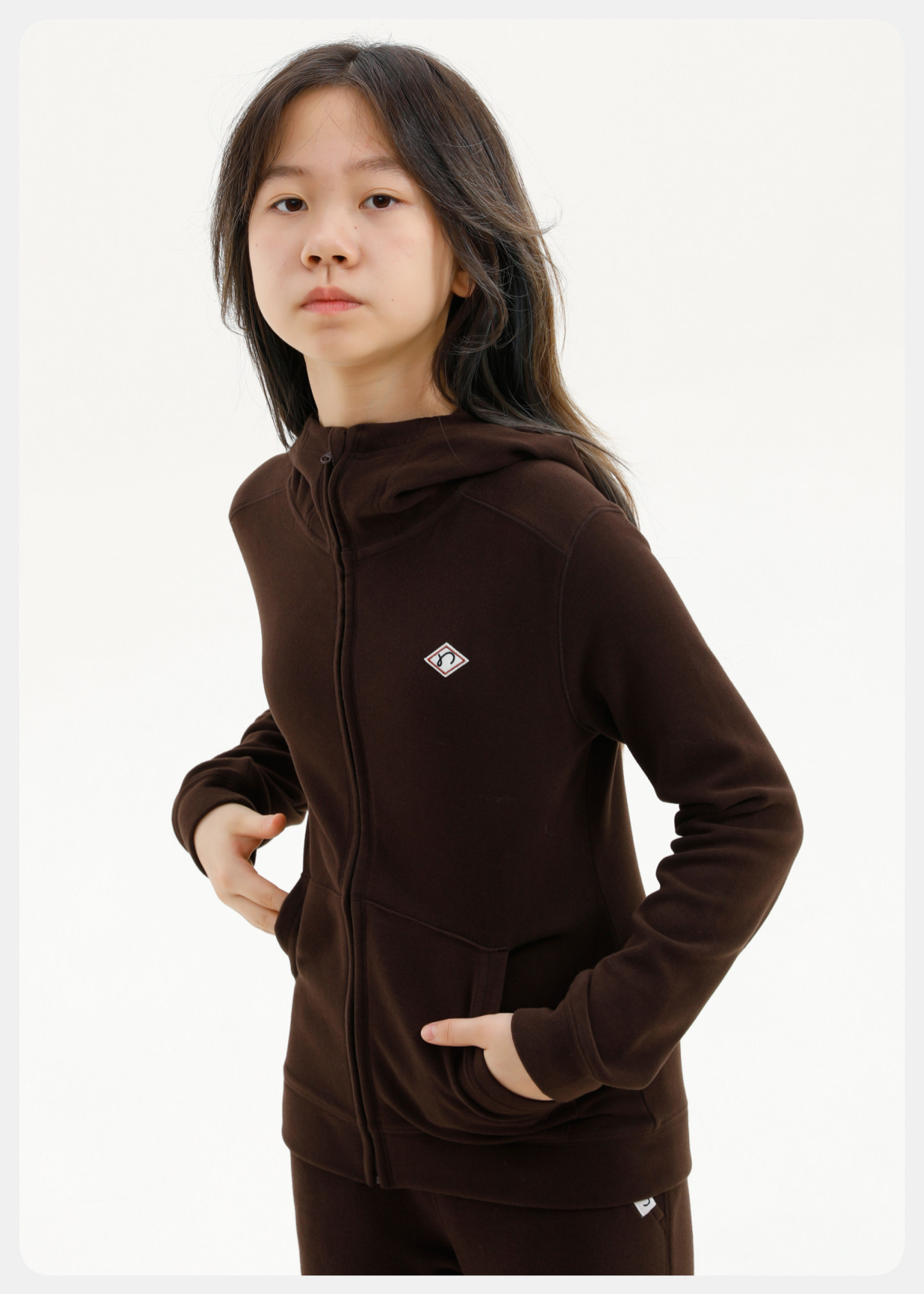 Capsule Naju Children's Clothing [Easy to Fold] Children's Sweatshirt Antibacterial Static-Free Lightweight Warm Fleece Zip-Up Jacket for Boys and Girls — 95