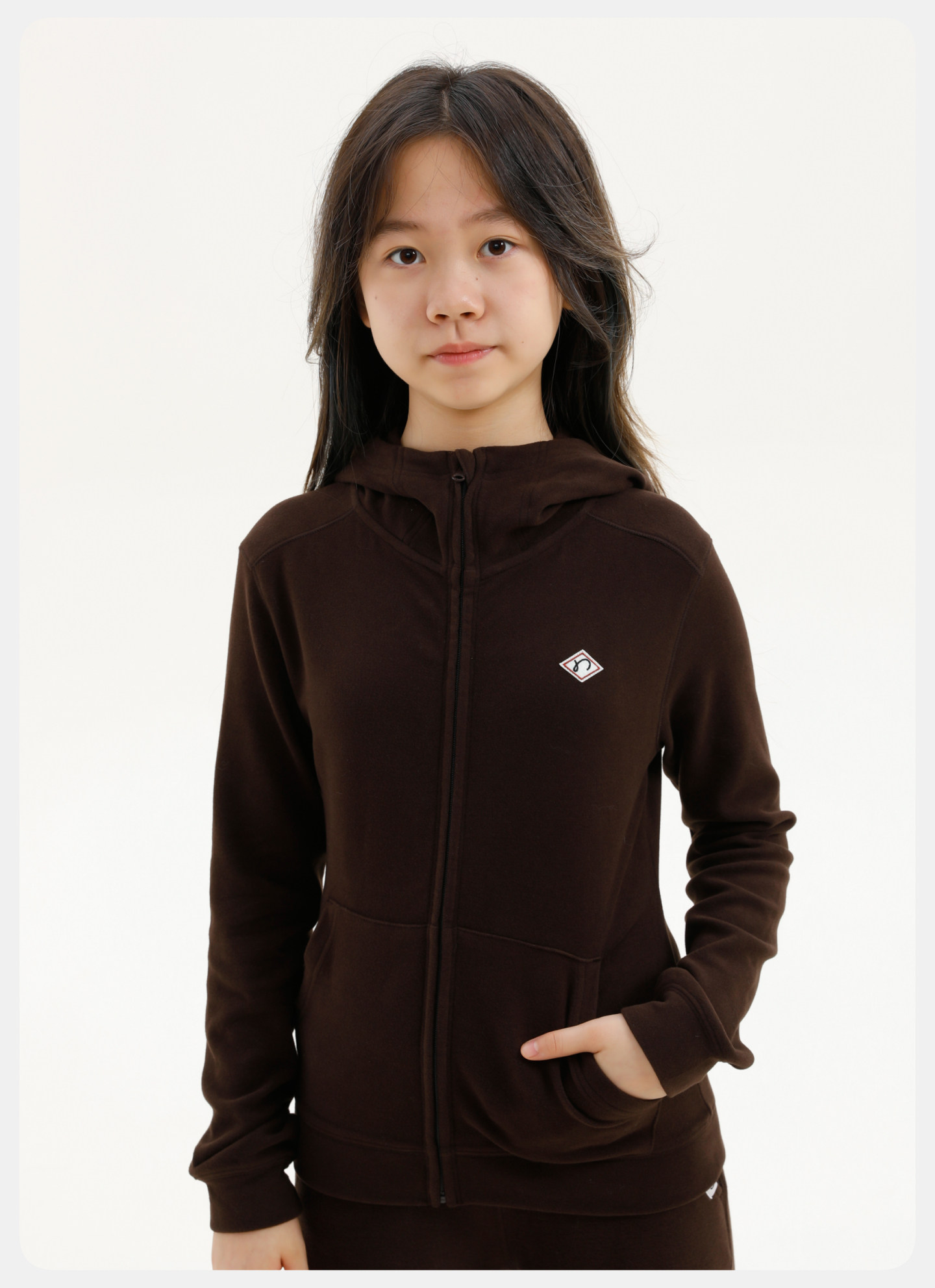 Capsule Naju Children's Clothing [Easy to Fold] Children's Sweatshirt Antibacterial Static-Free Lightweight Warm Fleece Zip-Up Jacket for Boys and Girls — 92