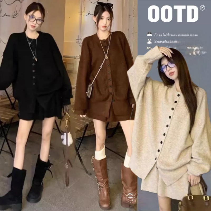 Maternity Wear Autumn Suit 2026 New Style Pregnancy Stylish Sweater Cardigan Fashionable Lazy Style Skirt Two-Piece Suit Maternity Wear Autumn Suit 2026 New Style Pregnancy Stylish Sweater Cardigan Fashionable Lazy Style Skirt Two-Piece Suit