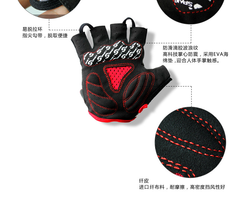 Gants pour vélo mixte SPAKCT - Ref 2244844 Image 21