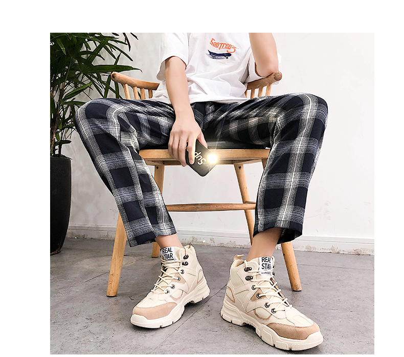 Giày cao gót nam Dunbu mùa đông xu hướng Hàn Quốc giày cũ siêu cháy giày thể thao giày sneaker nike