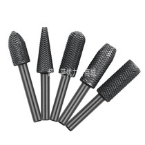 New 5-piece set of rotating steel files special-shaped files embossed steel files electric grinding head soft metal files burrs grinding