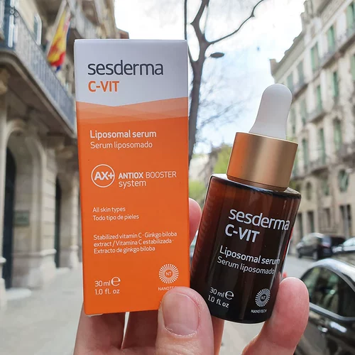 Осветляющая омолаживающая эссенция, Испания, против морщин, витамин C, 30 мл