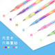 Genuine Fanduka diamond head rainbow pen diamond shape gem pen color gel pen pastel water pen