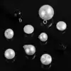 White pearl buttons Shirt buttons Round decorative accessories Children's clothes Chiffon wild mushroom cardigan buttons