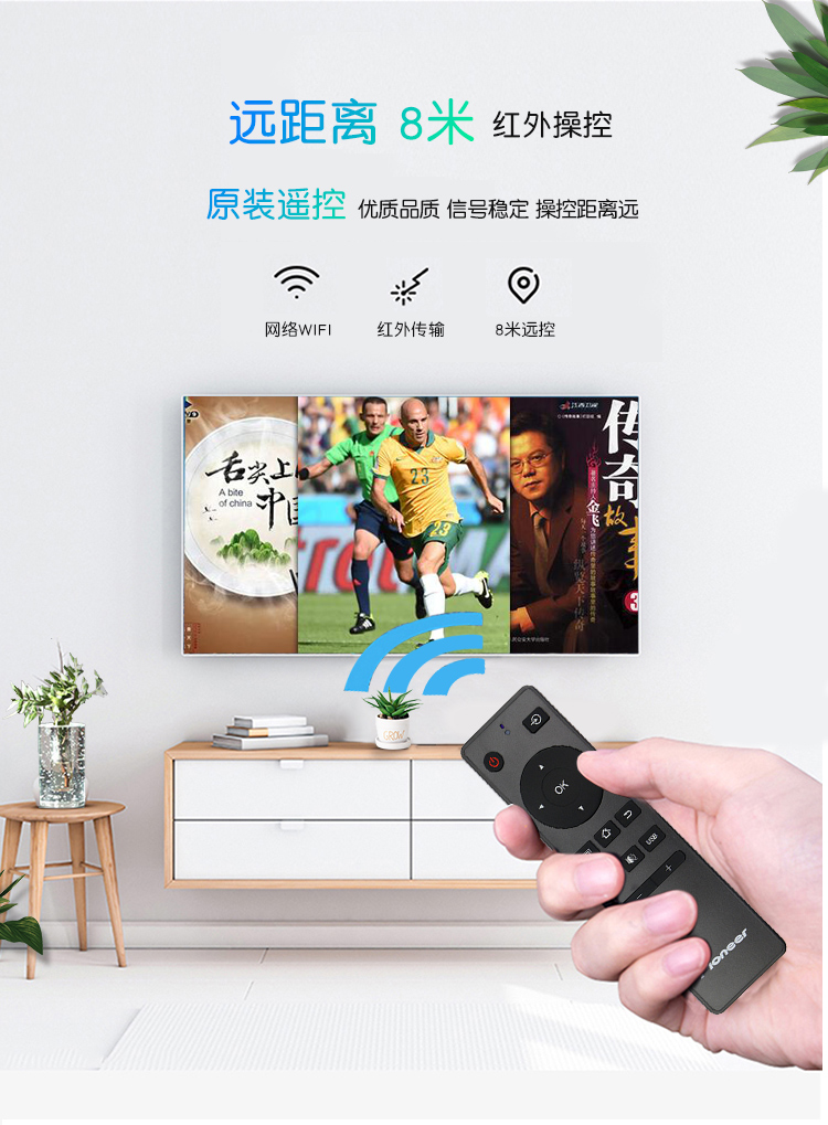 tivi treo tường Bản gốc Pioneer TV điều khiển từ xa phổ quát tiên phong TV LCD LED32B500 phiên bản gốc 39 - TV ti vi màn hình cong