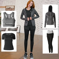 Светоотражающая куртка, черный бюстгалтер, штаны, короткий рукав