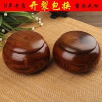 Special price factory export quality jujube wood go pot Solid wood jujube wood go box five chess pieces box wooden pot