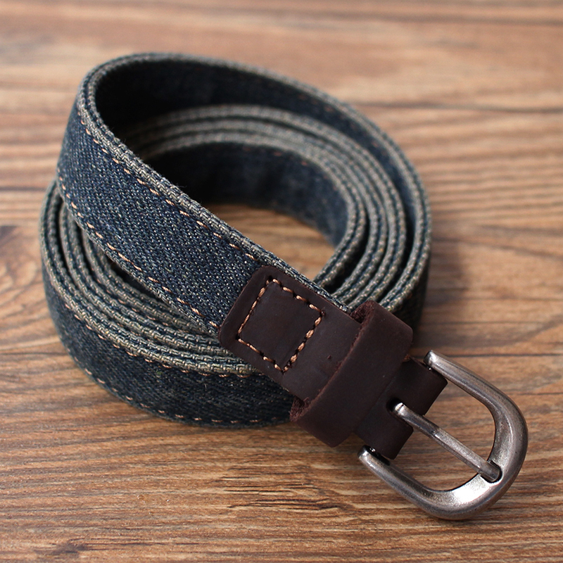 Women's Pin Buckle Belt, Vintage Denim Thin Belt, Simple Summer Niche Versatile Women's Decorative Jeans Belt, Trendy