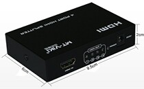 Meituo dimension MT-SP104M 1 in 4 out HDMI distributor one point four HD 3D computer splitter