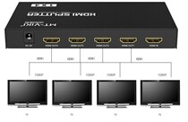 Maitou dimension MT-SP104H 4 ports 1 in 4 out HDMI HD computer TV splitter one point four 3D