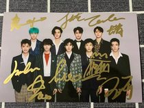 NPC 9 Idol Practitioner National Tour Concert signed photo B Cai Xukun Kid Chen Linon