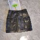 Retro Maillard style pocket design workwear leather skirt 2025 new versatile skirt