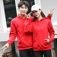 Красный, флисовый