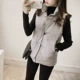 Áo vest mùa đông nữ ngắn dày ấm ngựa 褂 Học sinh Hàn Quốc áo vest nữ mùa thu và áo khoác cotton mùa đông mẫu áo khoác nữ đẹp 2020