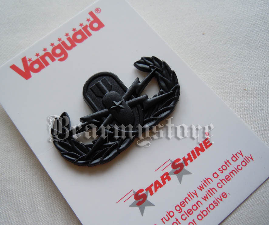 American Navy EOD Intermediate Qualification Certificate Bomb Dismantling Expert Specialist Skills Badge