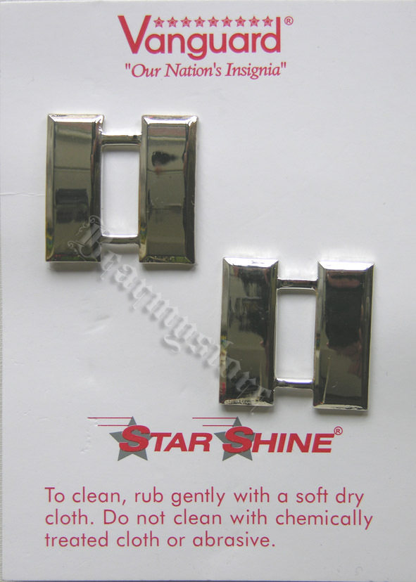 American land and air captain full size silver epaulettes military rank lead badge battle cap ship type cap badge military rank