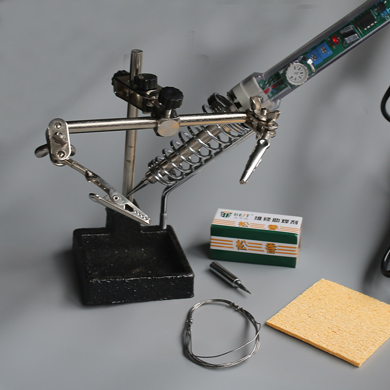 Welding tool suit electric soldering iron welding crown electro-branded pen shelf internal heat electric soldering iron suit 6 pieces