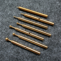 Japanese type Copper lily of the Valley hot trowel A variety of specifications hot flower matching hand-made flower-making tools Dyed cloth flower silk